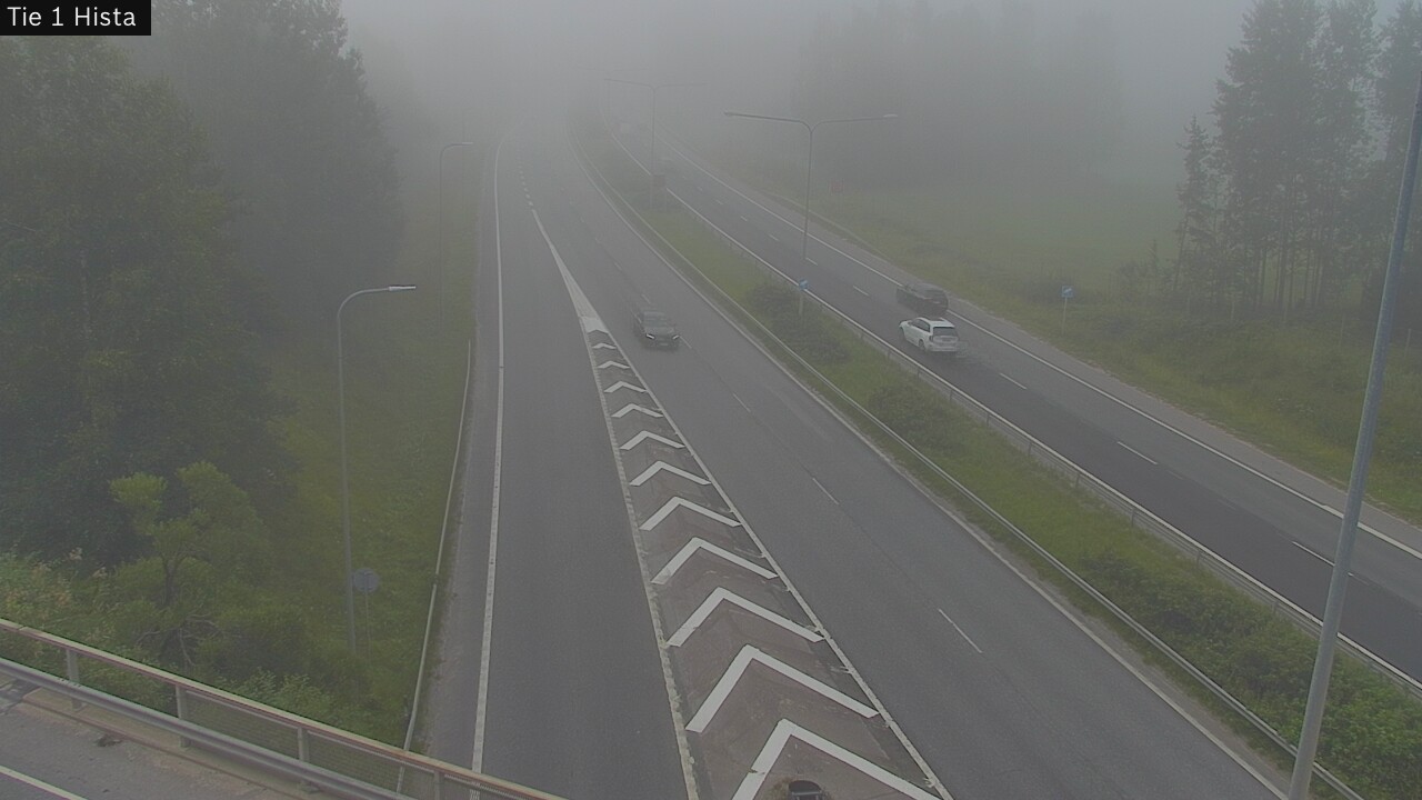 Weather Camera Image Road 1 Espoo, Hista, Espoo, Uusimaa