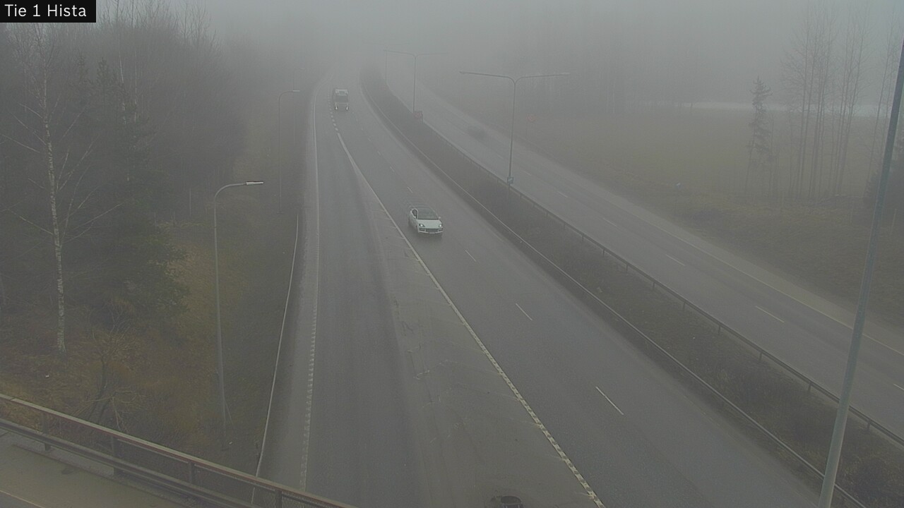 Weather Camera Image Road 1 Espoo, Hista, Espoo, Uusimaa
