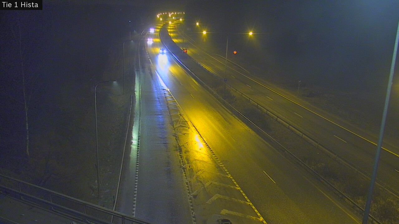 Weather Camera Image Road 1 Espoo, Hista, Espoo, Uusimaa
