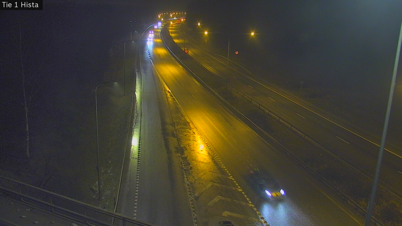 Weather Camera Image Road 1 Espoo, Hista, Espoo, Uusimaa
