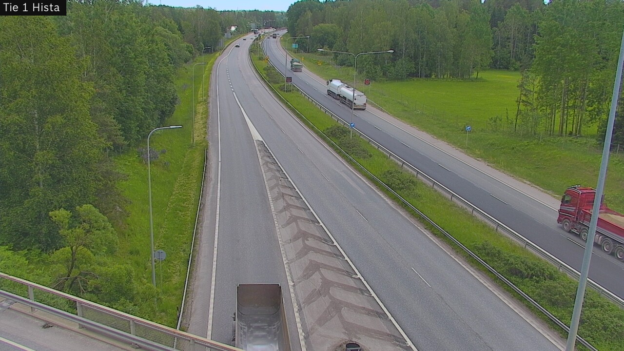 Kelikamerat Kuva Tie 1 Espoo, Hista, Espoo, Uusimaa
