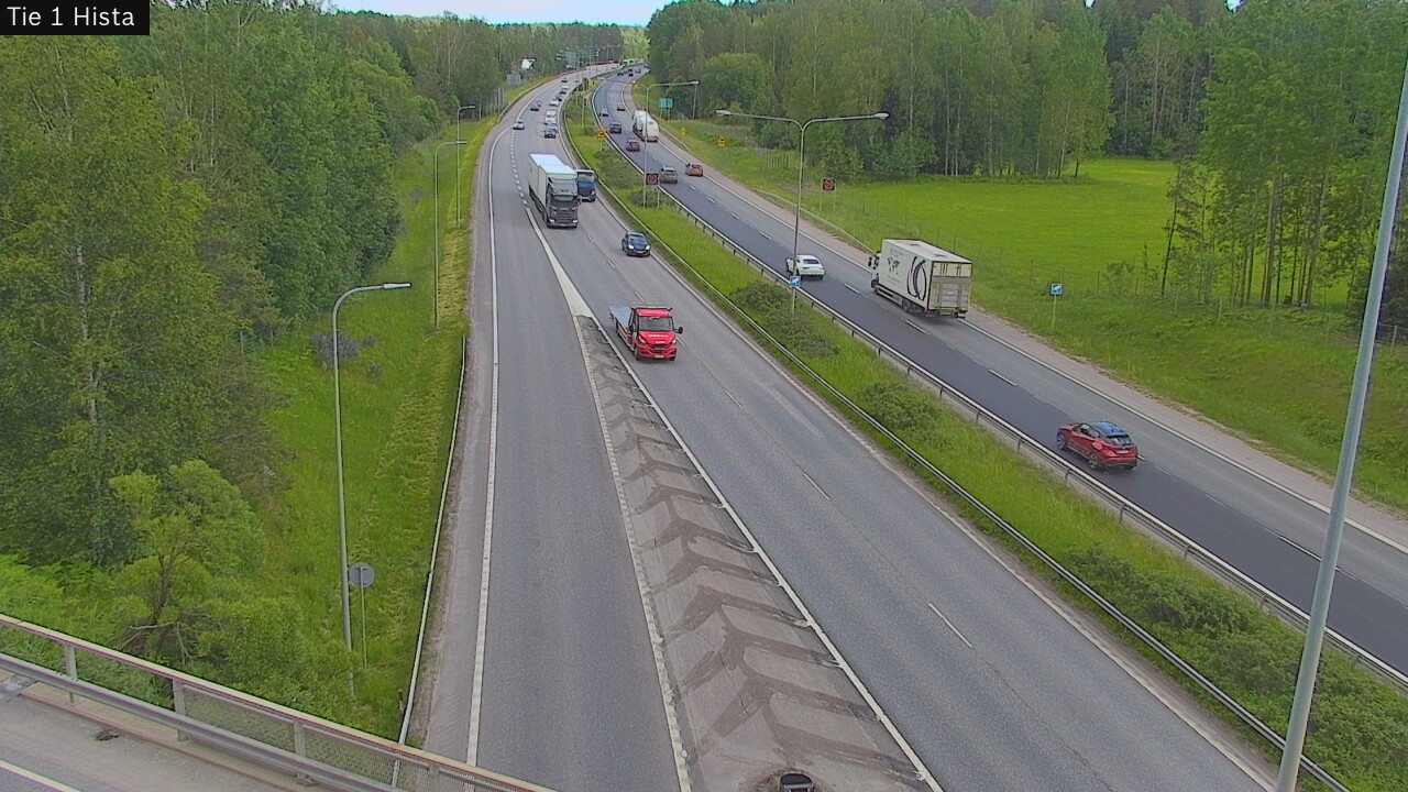 Kelikamerat Kuva Tie 1 Espoo, Hista, Espoo, Uusimaa