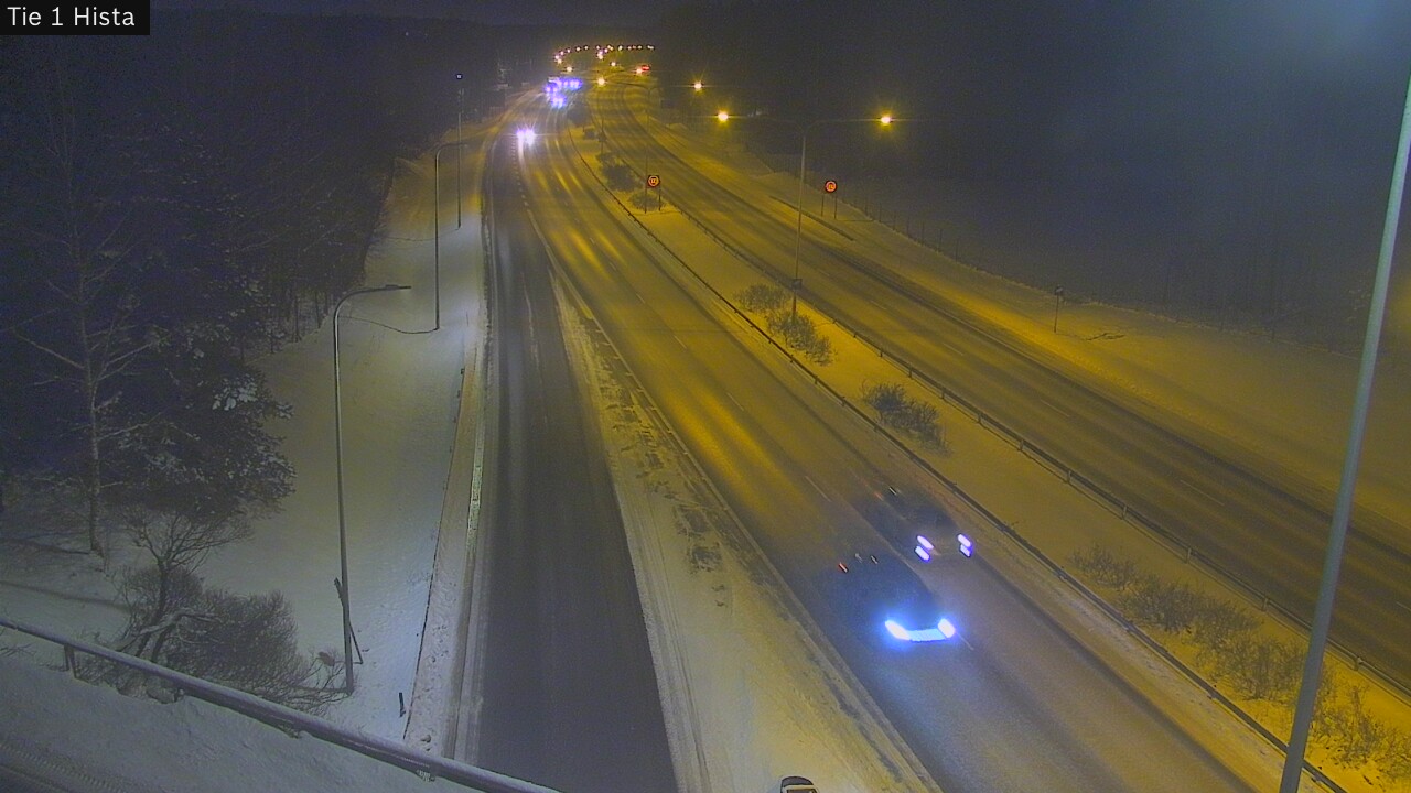 Weather Camera Image Road 1 Espoo, Hista, Espoo, Uusimaa