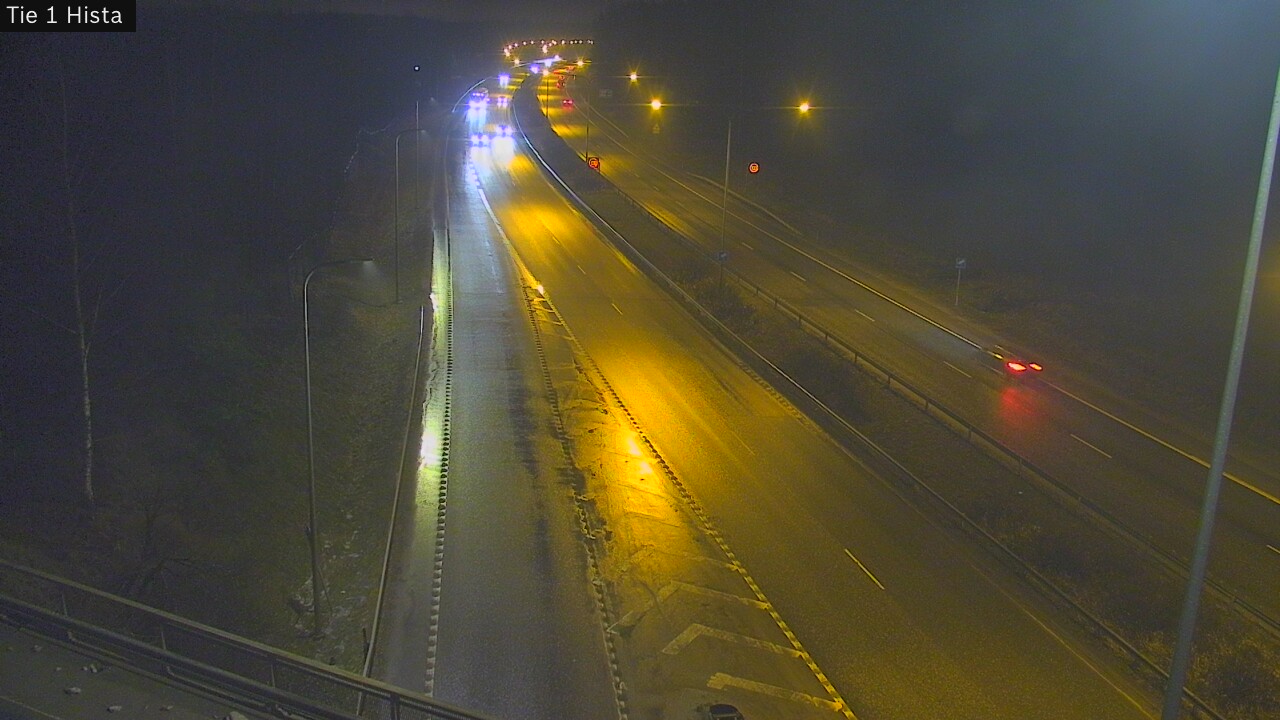 Weather Camera Image Road 1 Espoo, Hista, Espoo, Uusimaa