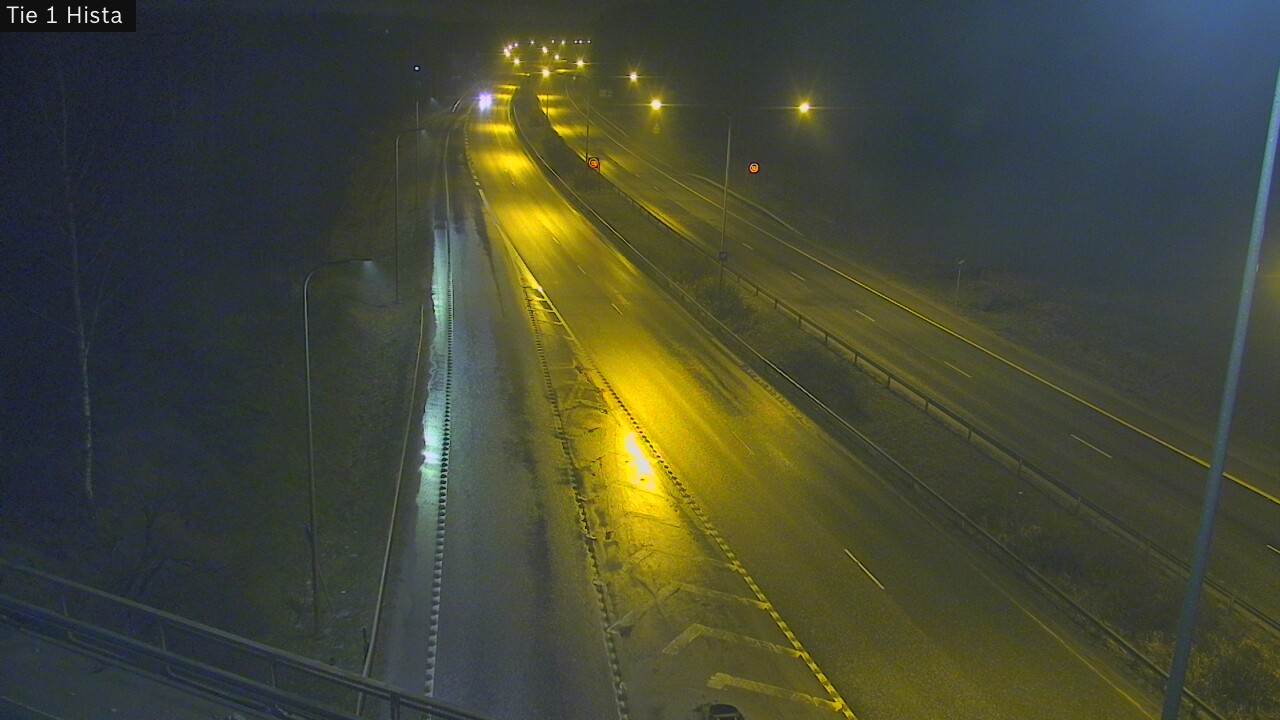 Weather Camera Image Road 1 Espoo, Hista, Espoo, Uusimaa