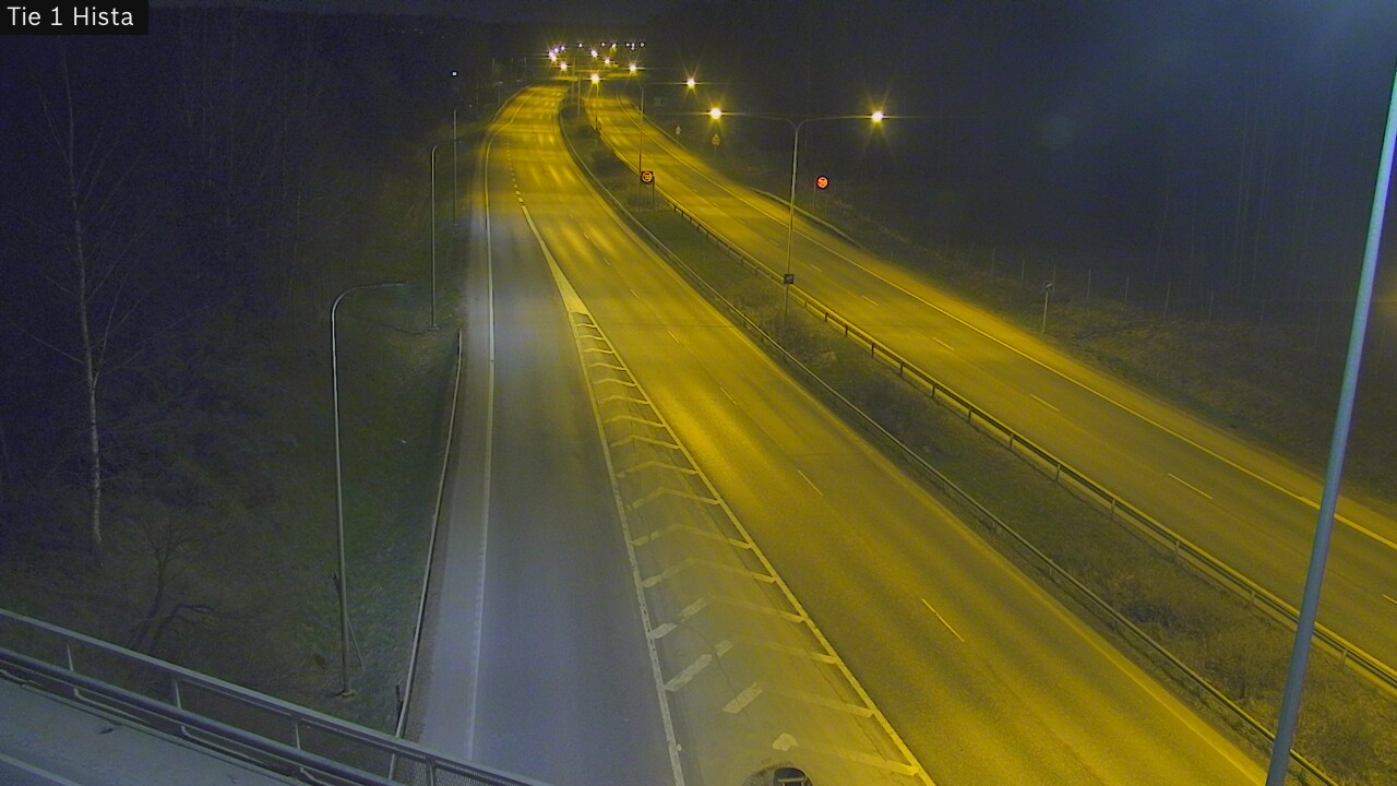 Weather Camera Image Road 1 Espoo, Hista, Espoo, Uusimaa