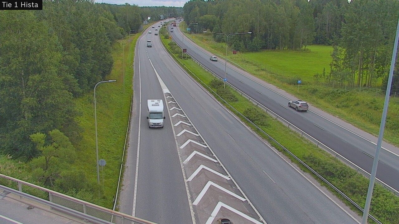 Kelikamerat Kuva Tie 1 Espoo, Hista, Espoo, Uusimaa