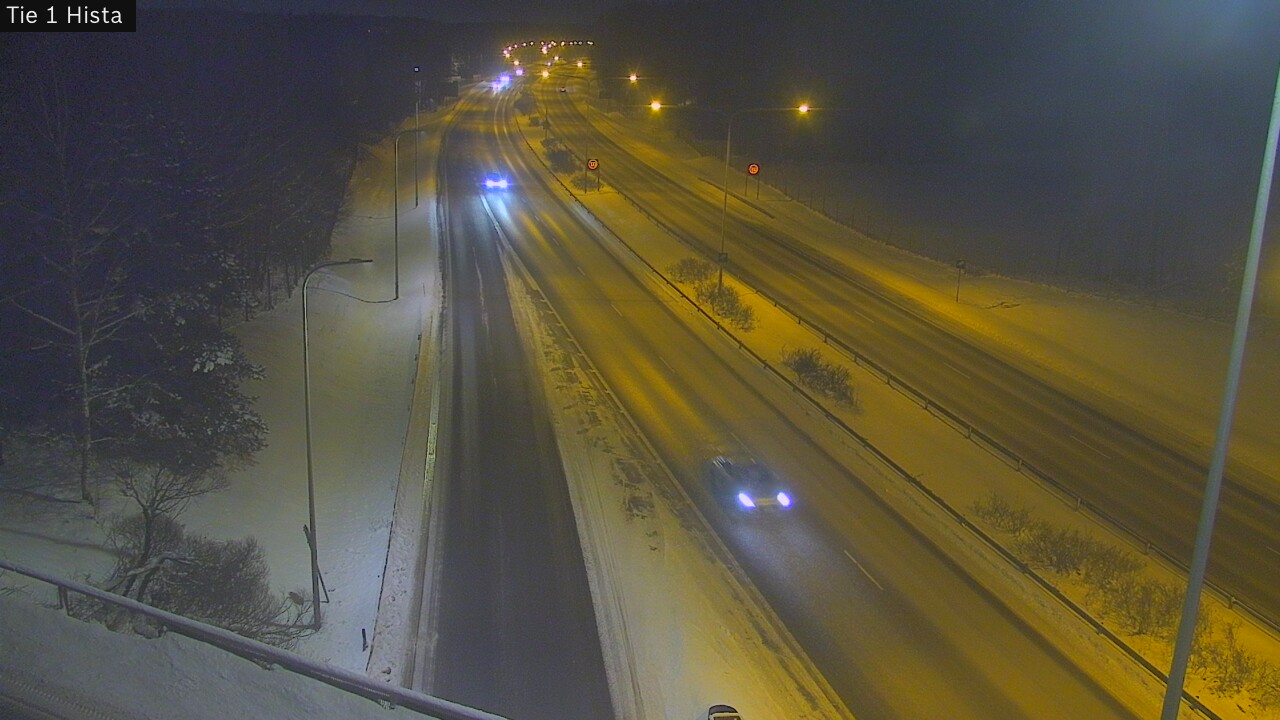 Weather Camera Image Road 1 Espoo, Hista, Espoo, Uusimaa