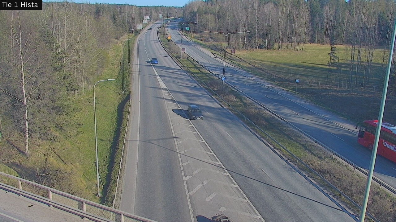 Kelikamerat Kuva Tie 1 Espoo, Hista, Espoo, Uusimaa
