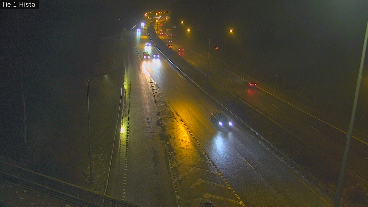 Weather Camera Image Road 1 Espoo, Hista, Espoo, Uusimaa