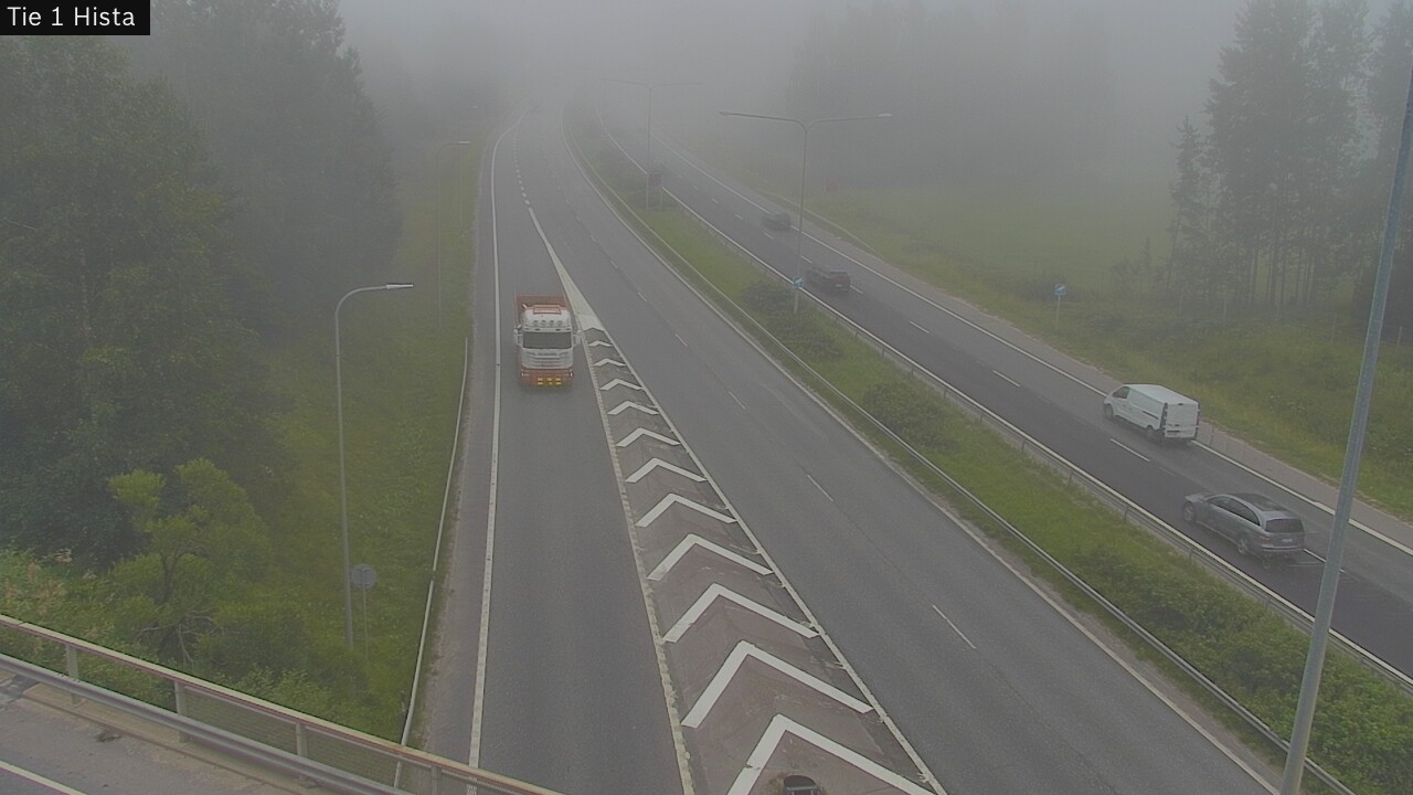 Weather Camera Image Road 1 Espoo, Hista, Espoo, Uusimaa