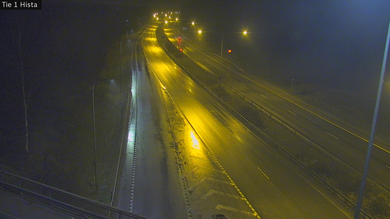 Weather Camera Image Road 1 Espoo, Hista, Espoo, Uusimaa