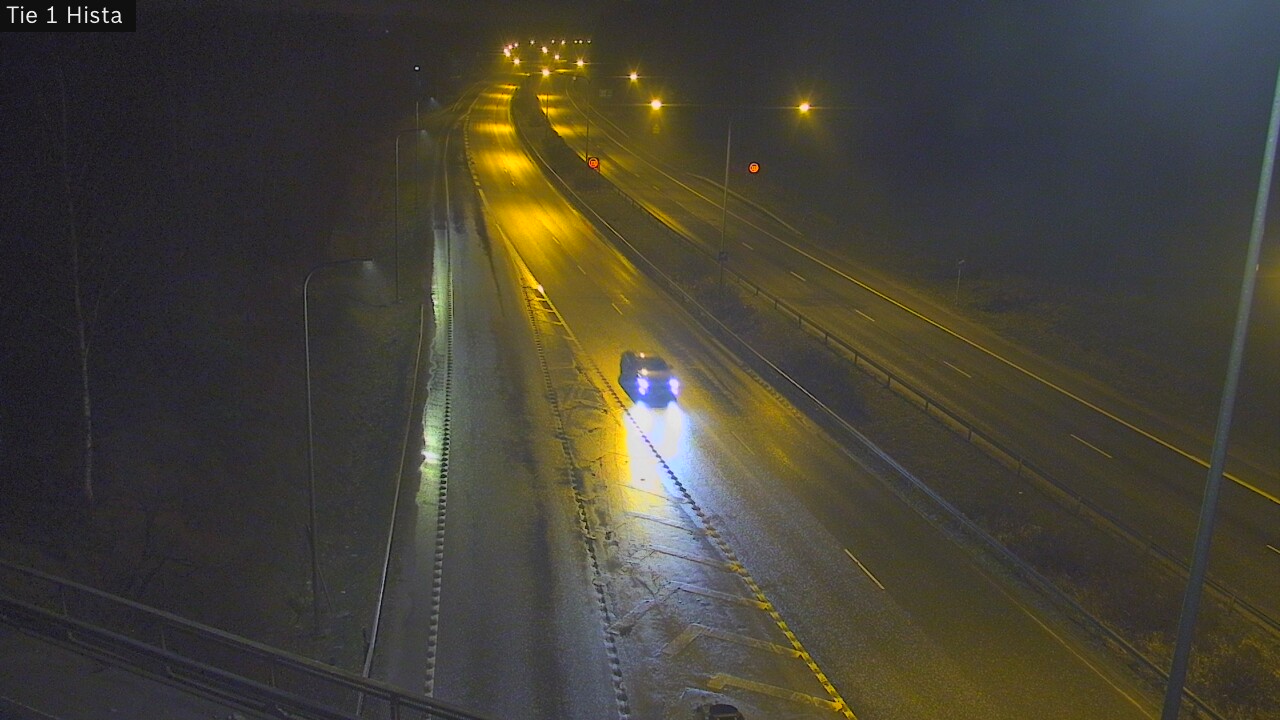 Weather Camera Image Road 1 Espoo, Hista, Espoo, Uusimaa