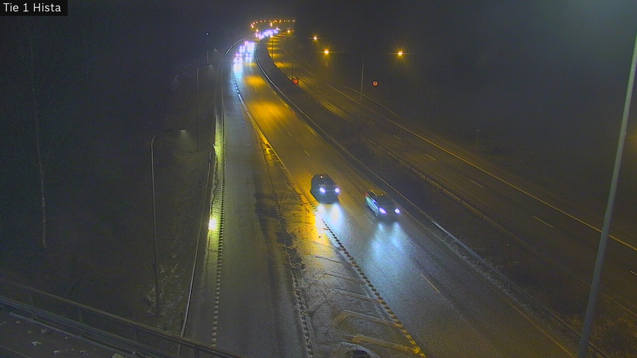 Weather Camera Image Road 1 Espoo, Hista, Espoo, Uusimaa