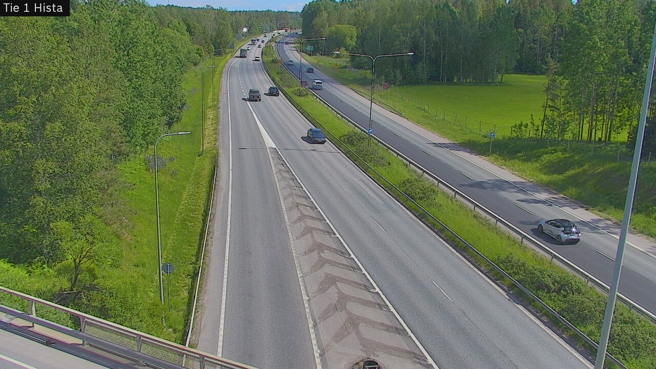 Kelikamerat Kuva Tie 1 Espoo, Hista, Espoo, Uusimaa