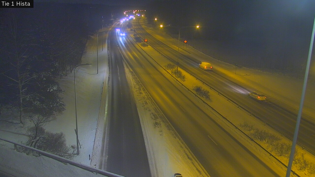 Weather Camera Image Road 1 Espoo, Hista, Espoo, Uusimaa