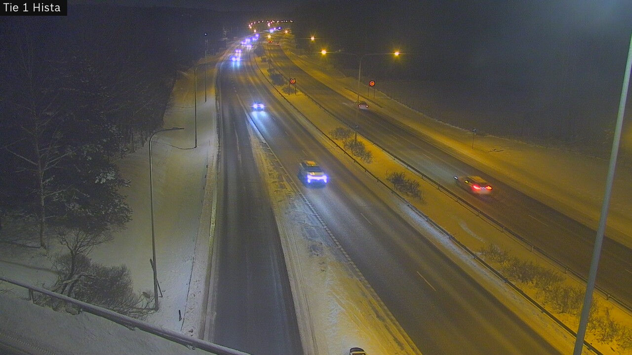 Weather Camera Image Road 1 Espoo, Hista, Espoo, Uusimaa