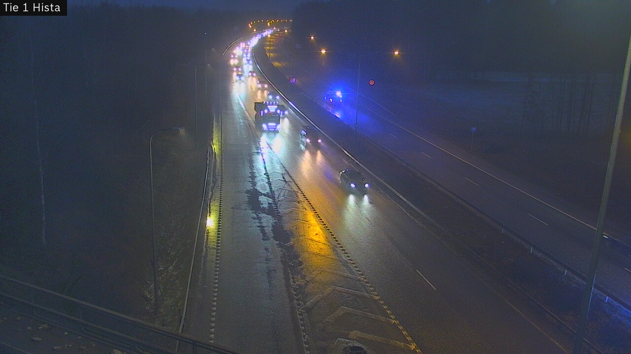 Weather Camera Image Road 1 Espoo, Hista, Espoo, Uusimaa