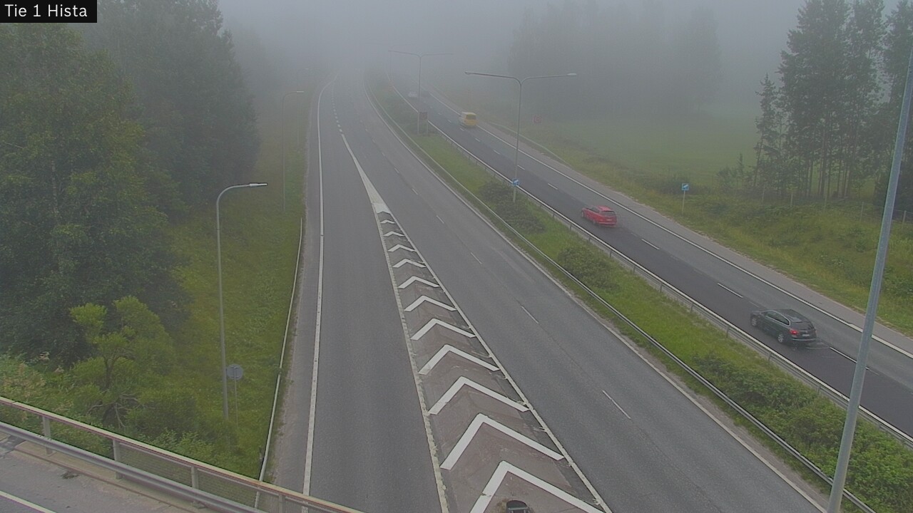Weather Camera Image Road 1 Espoo, Hista, Espoo, Uusimaa