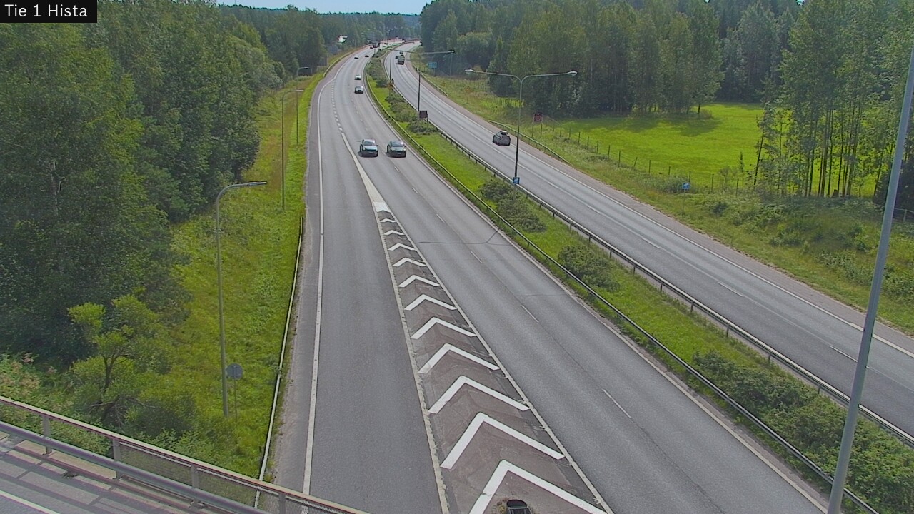 Weather Camera Image Road 1 Espoo, Hista, Espoo, Uusimaa