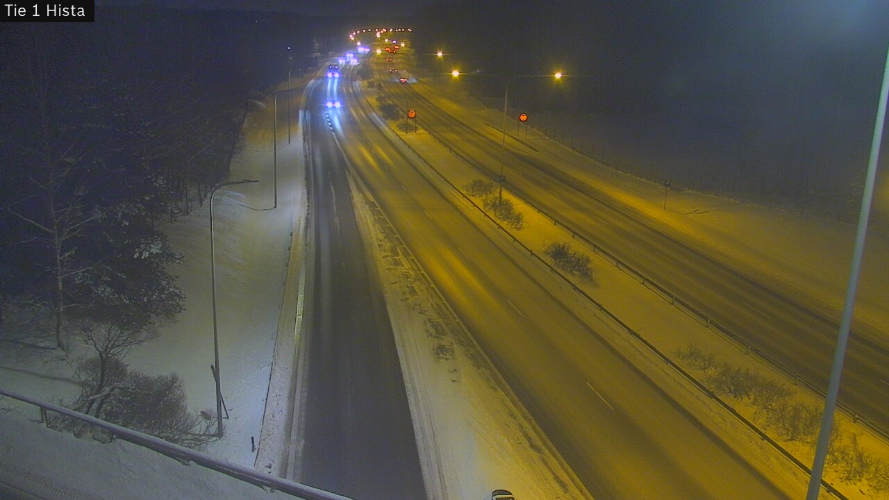 Weather Camera Image Road 1 Espoo, Hista, Espoo, Uusimaa