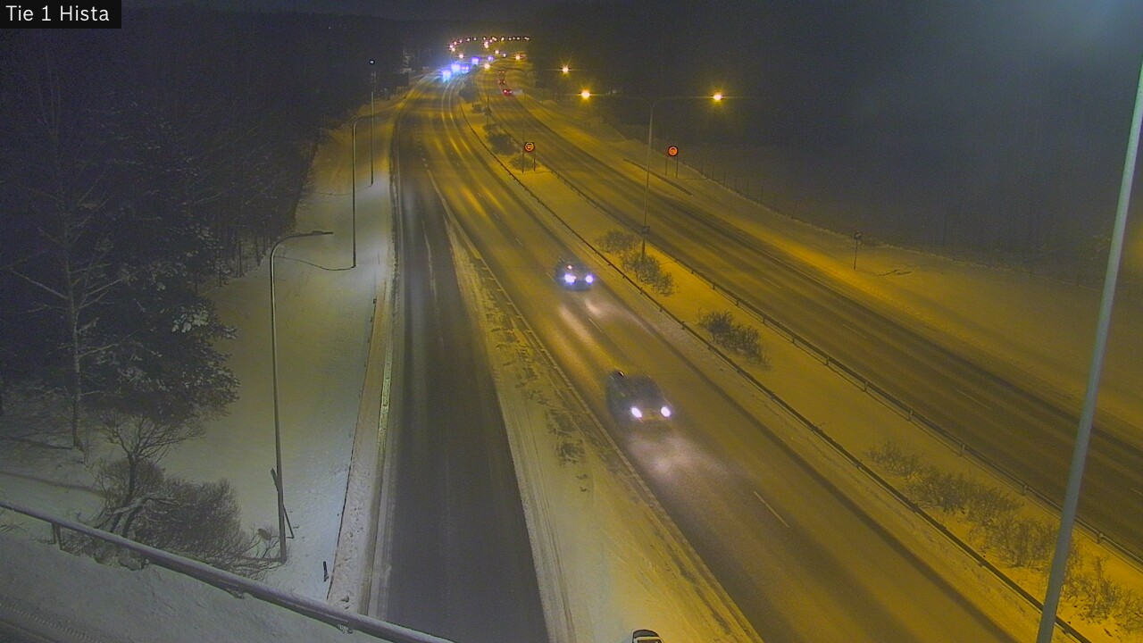 Weather Camera Image Road 1 Espoo, Hista, Espoo, Uusimaa