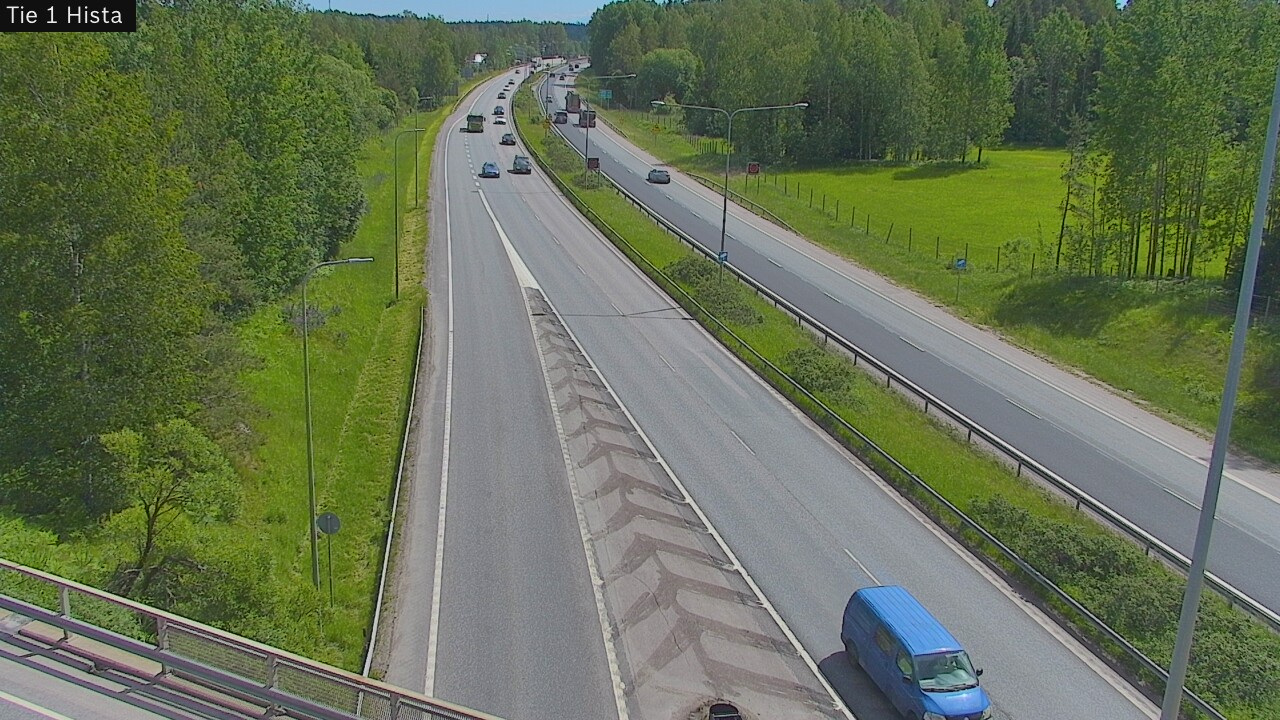 Kelikamerat Kuva Tie 1 Espoo, Hista, Espoo, Uusimaa