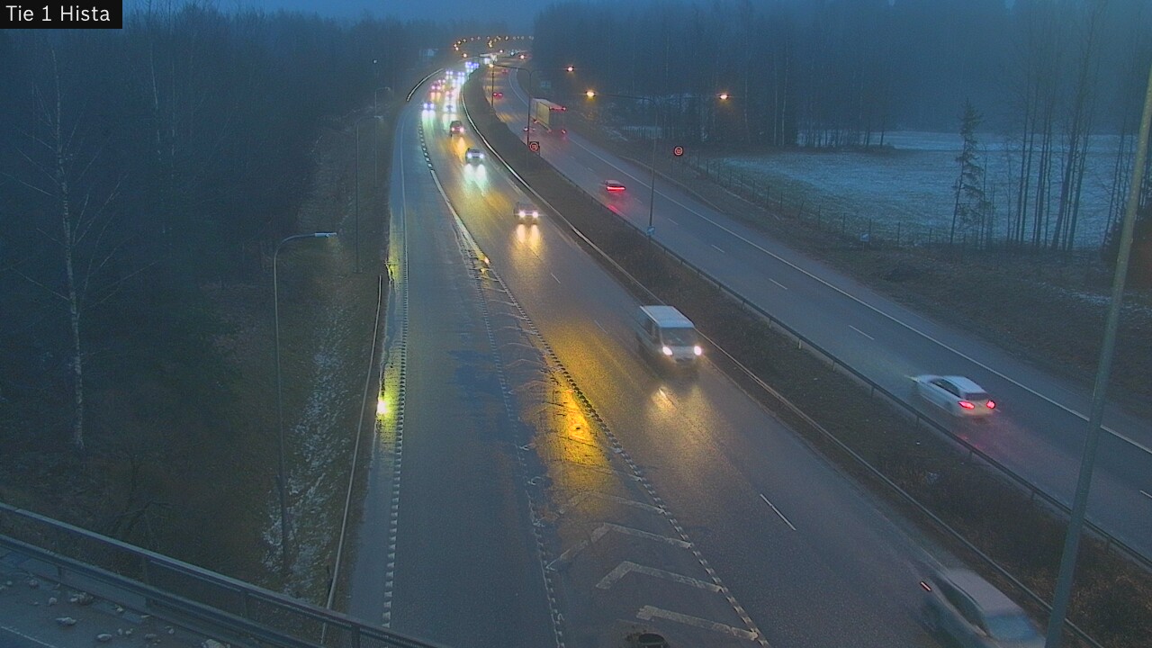 Weather Camera Image Road 1 Espoo, Hista, Espoo, Uusimaa
