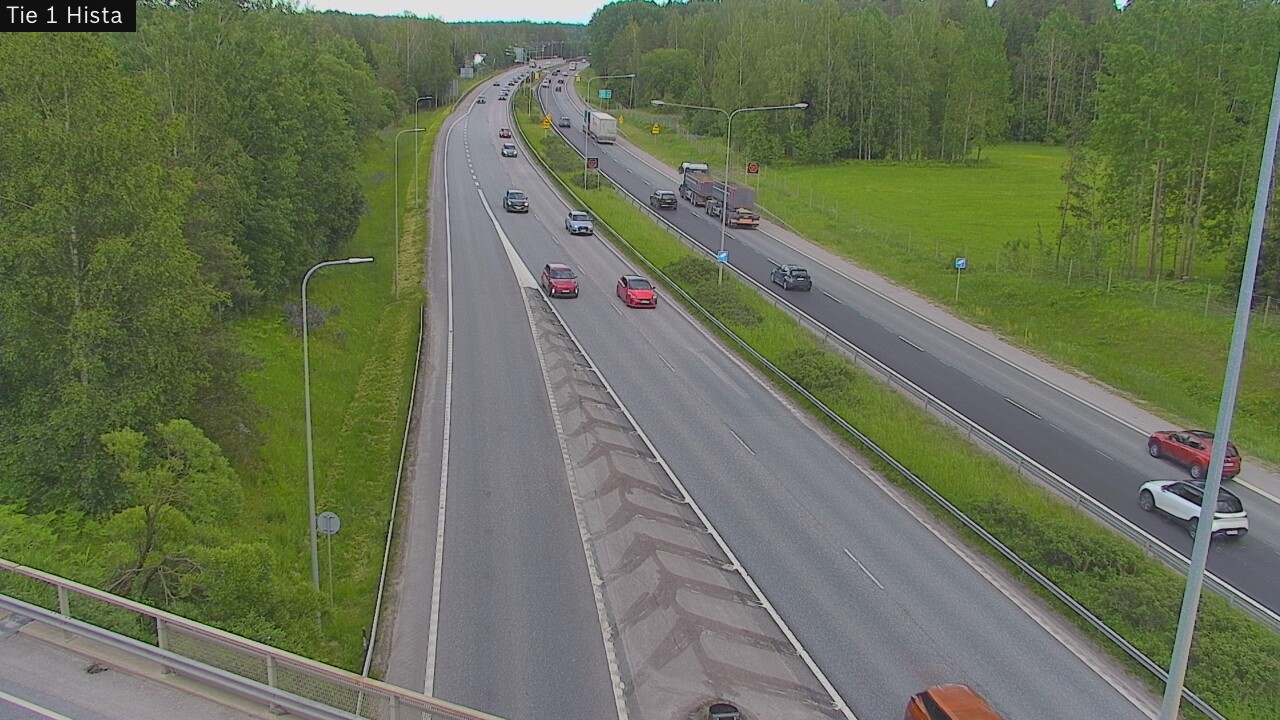 Kelikamerat Kuva Tie 1 Espoo, Hista, Espoo, Uusimaa