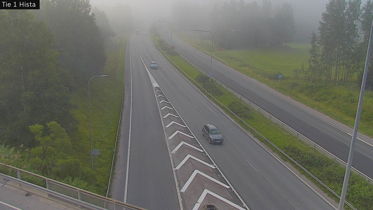 Weather Camera Image Road 1 Espoo, Hista, Espoo, Uusimaa