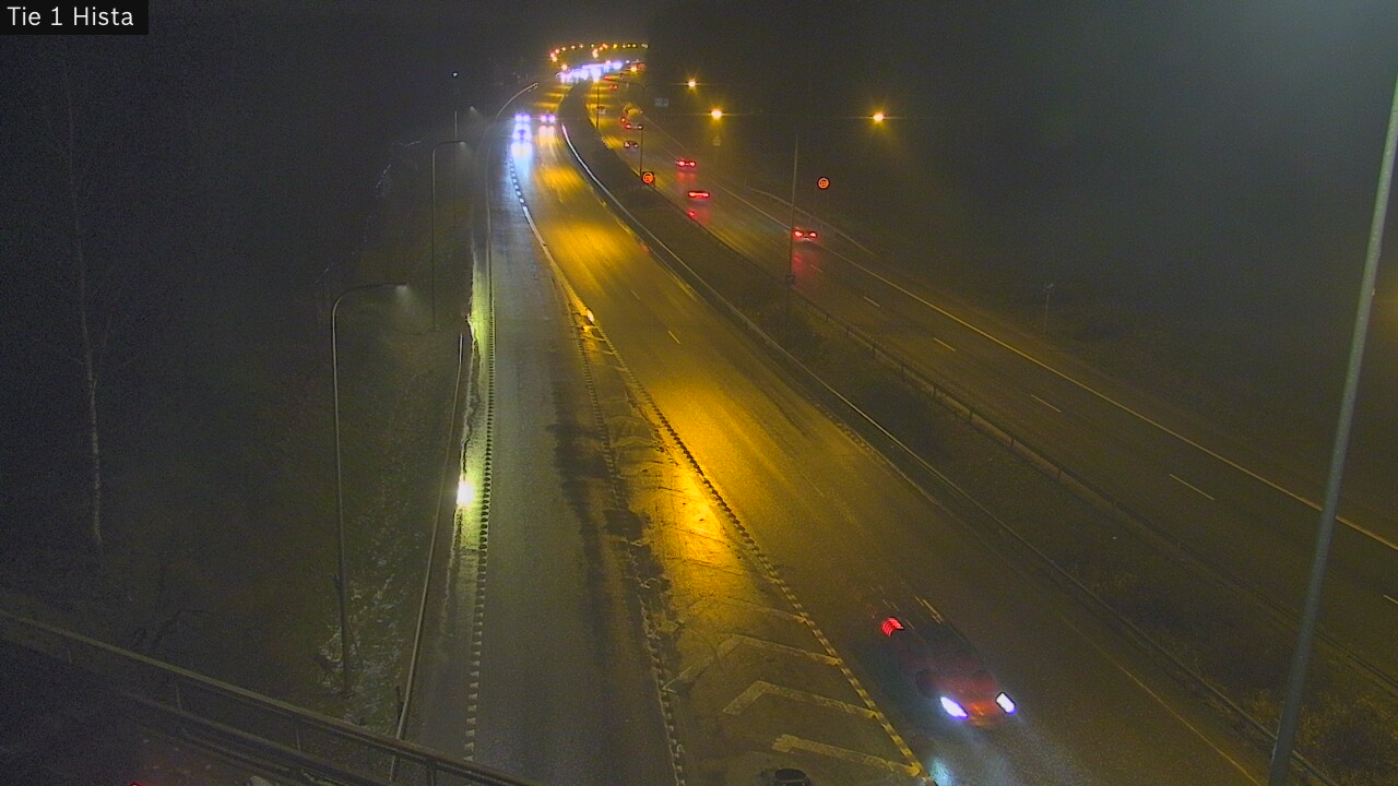 Weather Camera Image Road 1 Espoo, Hista, Espoo, Uusimaa