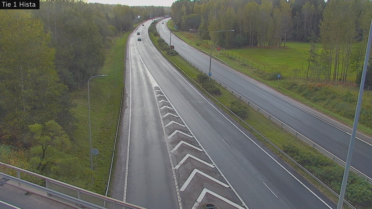 Weather Camera Image Road 1 Espoo, Hista, Espoo, Uusimaa