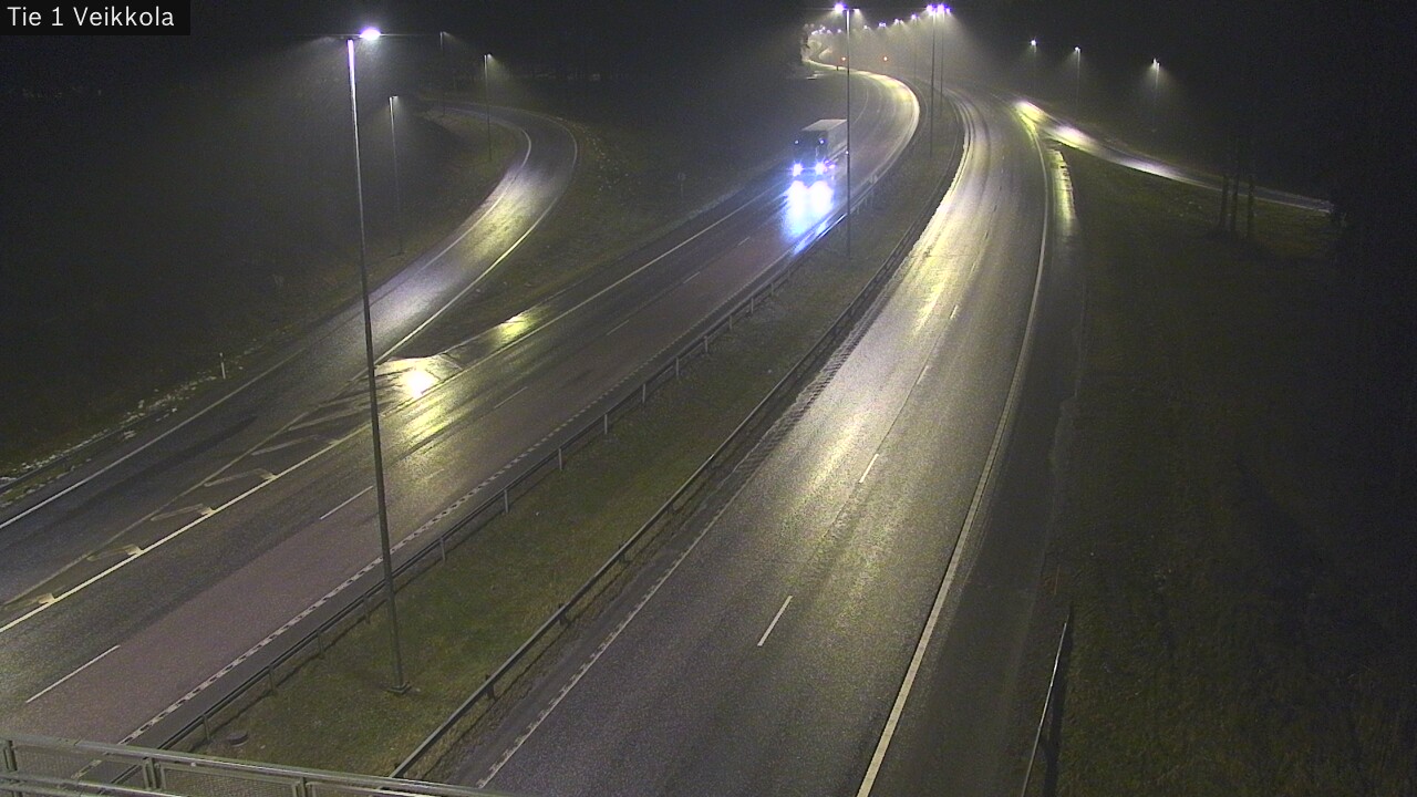 Weather Camera Image Väg 1 Kyrkslätt, Veikkola, Kirkkonummi, Uusimaa