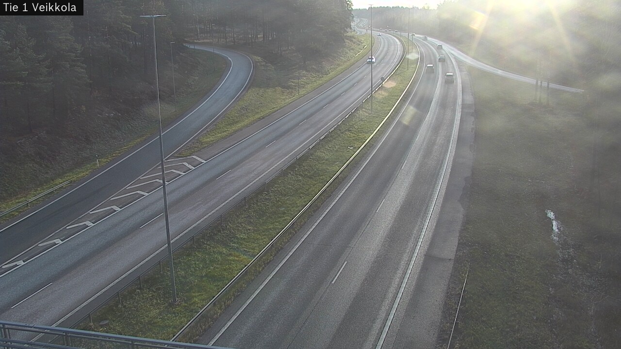 Kelikamerat Kuva Tie 1 Kirkkonummi, Veikkola, Kirkkonummi, Uusimaa