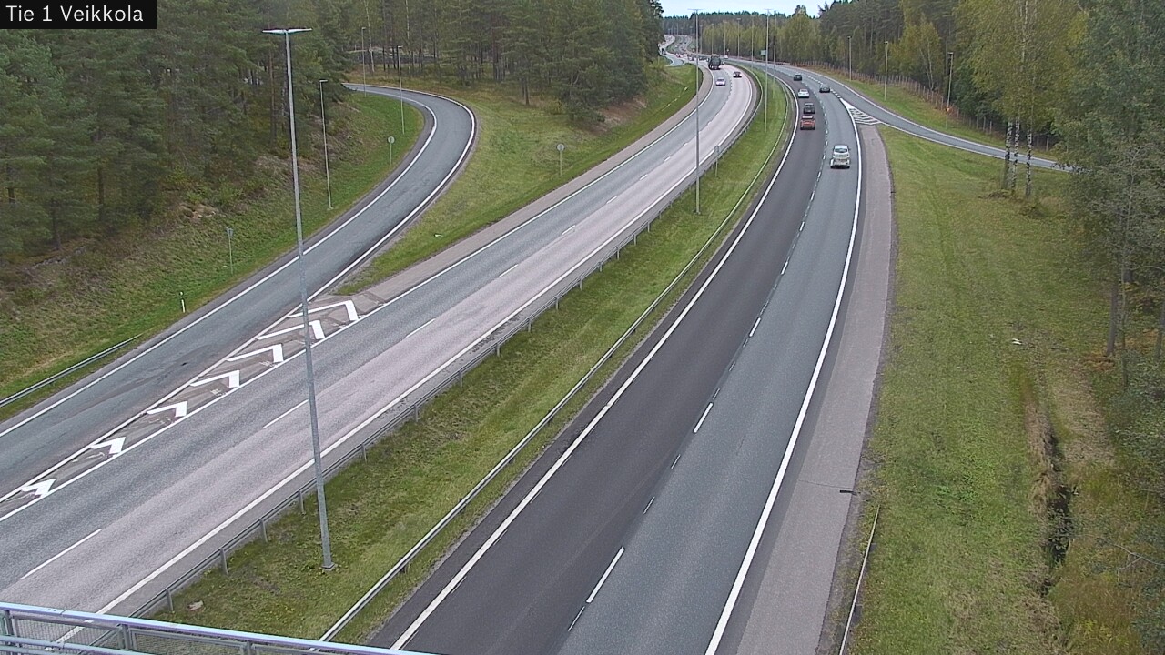 Kelikamerat Kuva Tie 1 Kirkkonummi, Veikkola, Kirkkonummi, Uusimaa