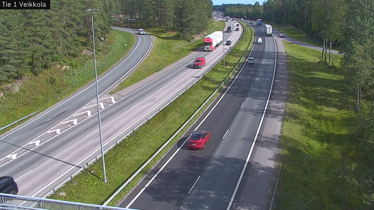 Kelikamerat Kuva Tie 1 Kirkkonummi, Veikkola, Kirkkonummi, Uusimaa