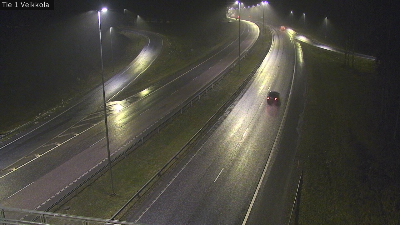 Weather Camera Image Väg 1 Kyrkslätt, Veikkola, Kirkkonummi, Uusimaa