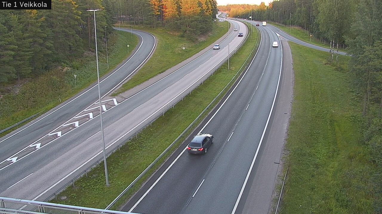 Kelikamerat Kuva Tie 1 Kirkkonummi, Veikkola, Kirkkonummi, Uusimaa
