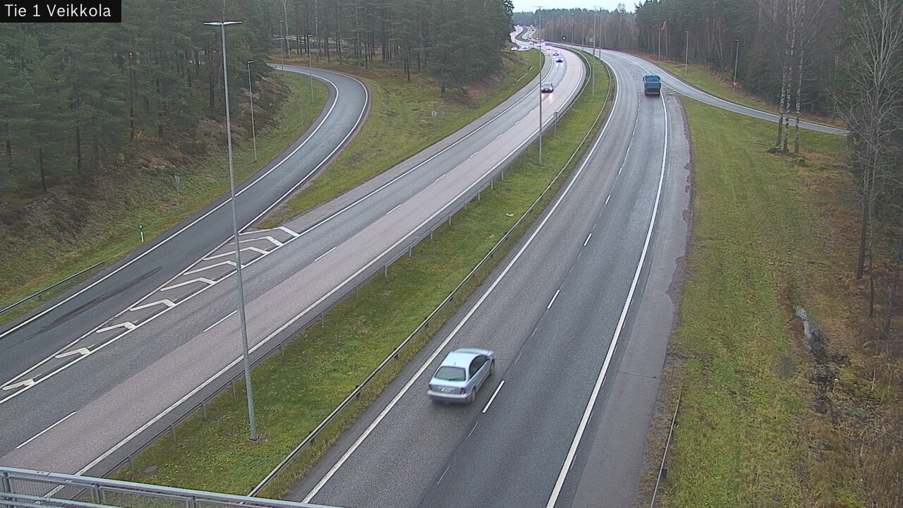 Kelikamerat Kuva Tie 1 Kirkkonummi, Veikkola, Kirkkonummi, Uusimaa