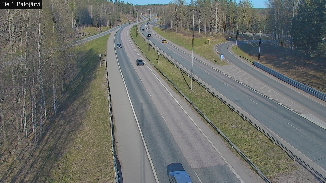 Kelikamerat Kuva Tie 1 Vihti, Palojärvi, Vihti, Uusimaa