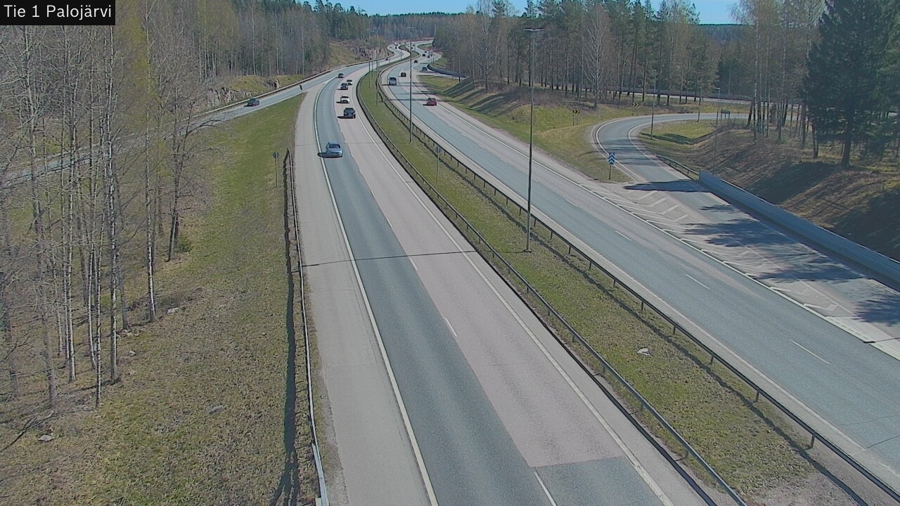 Kelikamerat Kuva Tie 1 Vihti, Palojärvi, Vihti, Uusimaa