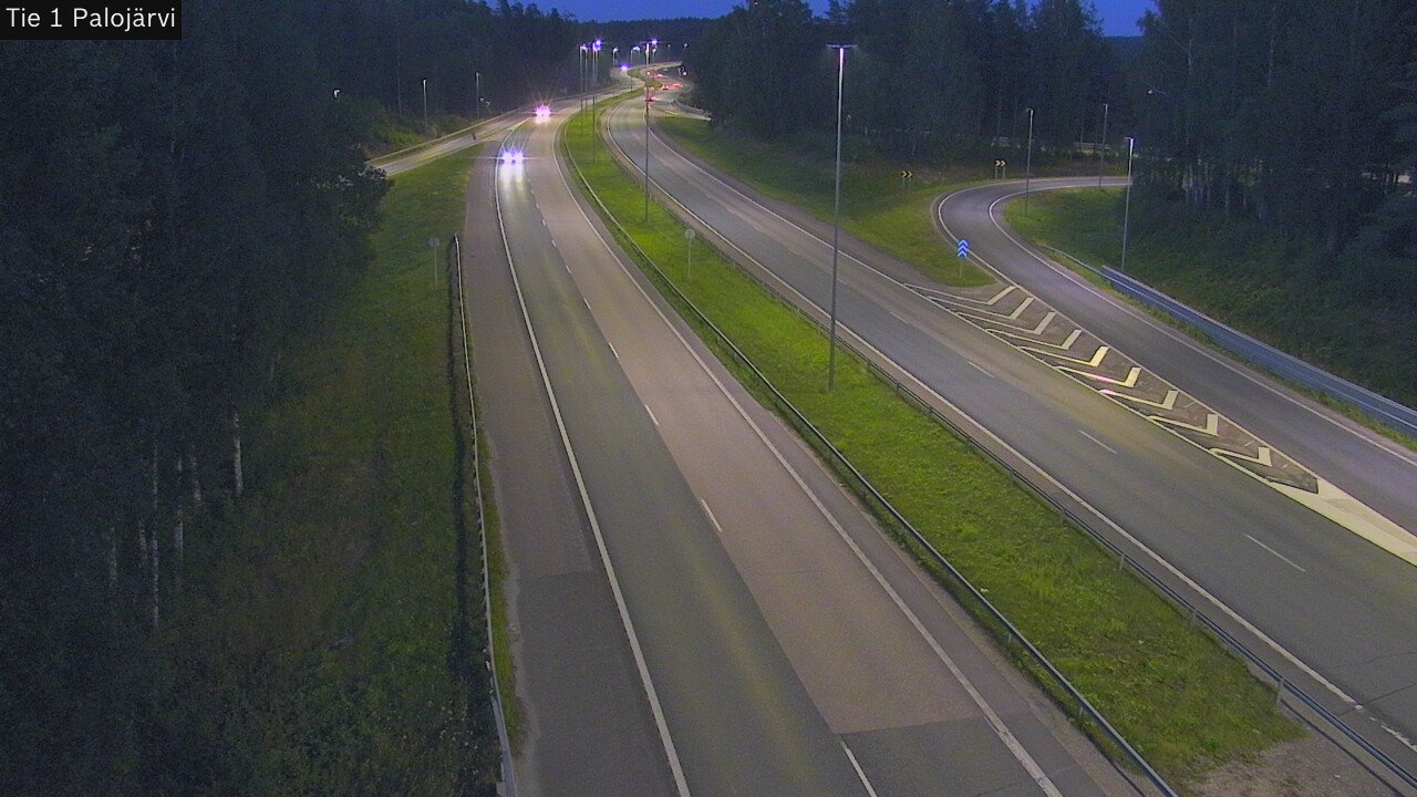 Weather Camera Image Road 1 Vihti, Palojärvi, Vihti, Uusimaa
