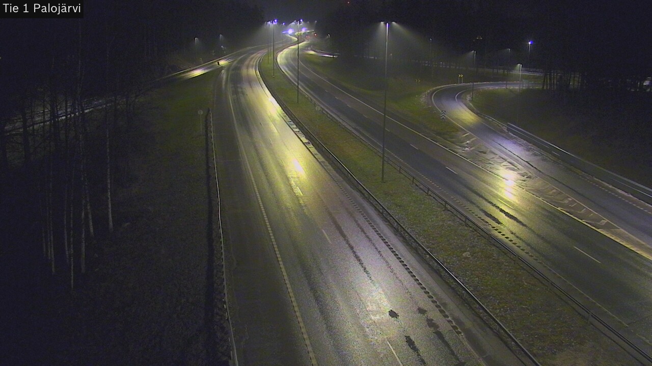 Weather Camera Image Väg 1 Vichtis, Palojärvi, Vihti, Uusimaa