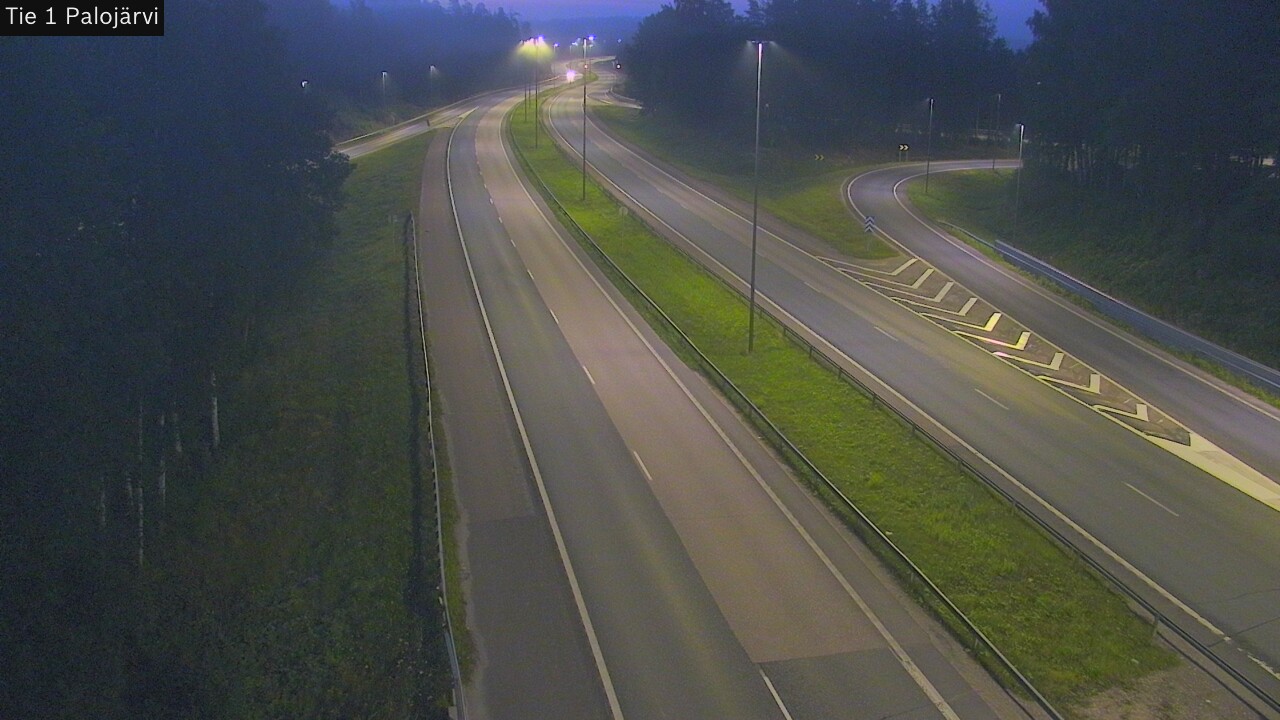 Weather Camera Image Road 1 Vihti, Palojärvi, Vihti, Uusimaa