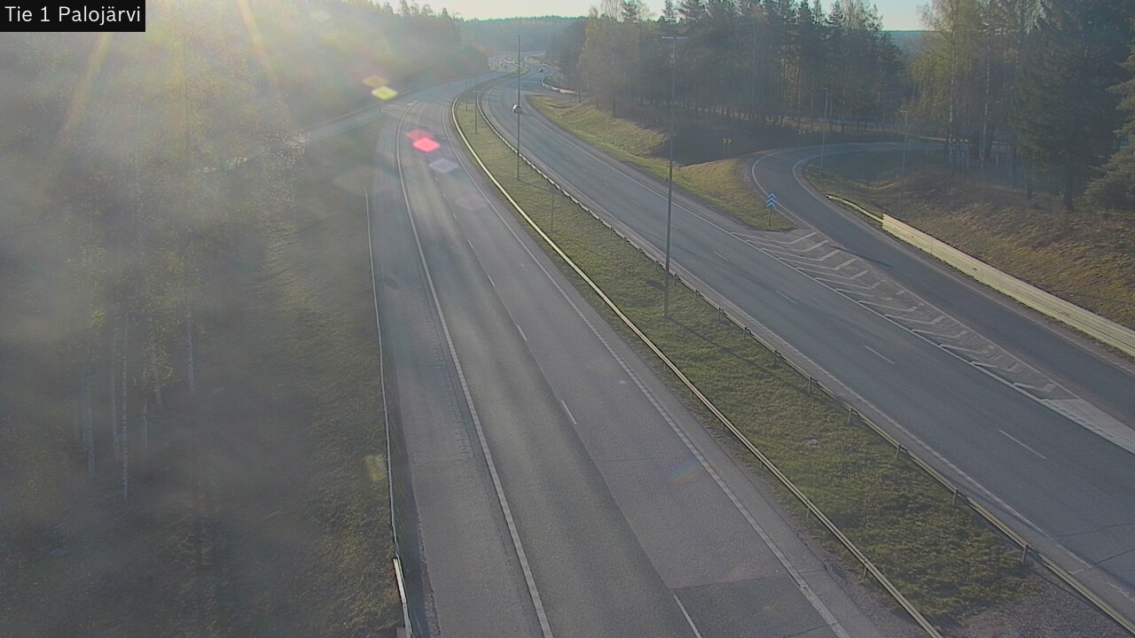 Weather Camera Image Väg 1 Vichtis, Palojärvi, Vihti, Uusimaa