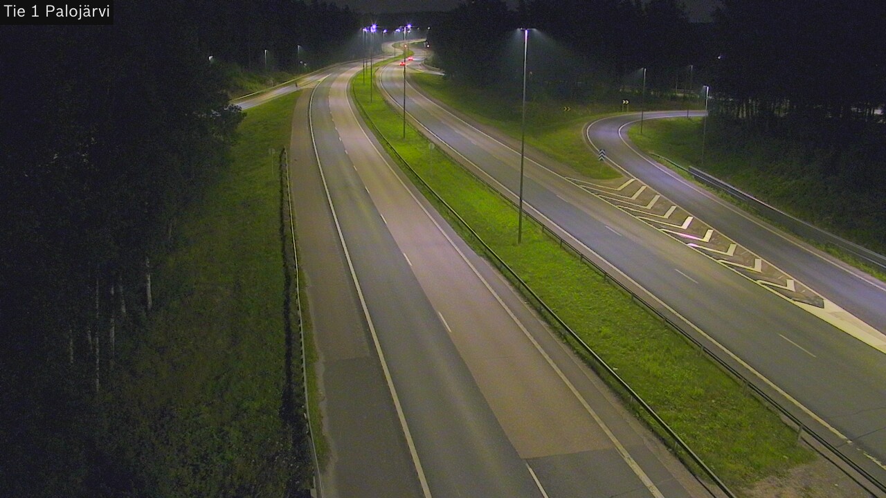 Weather Camera Image Road 1 Vihti, Palojärvi, Vihti, Uusimaa