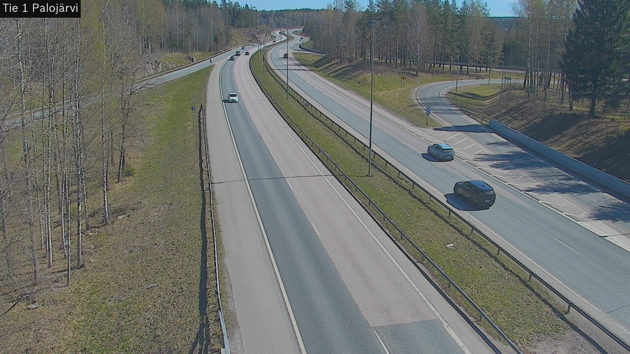 Kelikamerat Kuva Tie 1 Vihti, Palojärvi, Vihti, Uusimaa