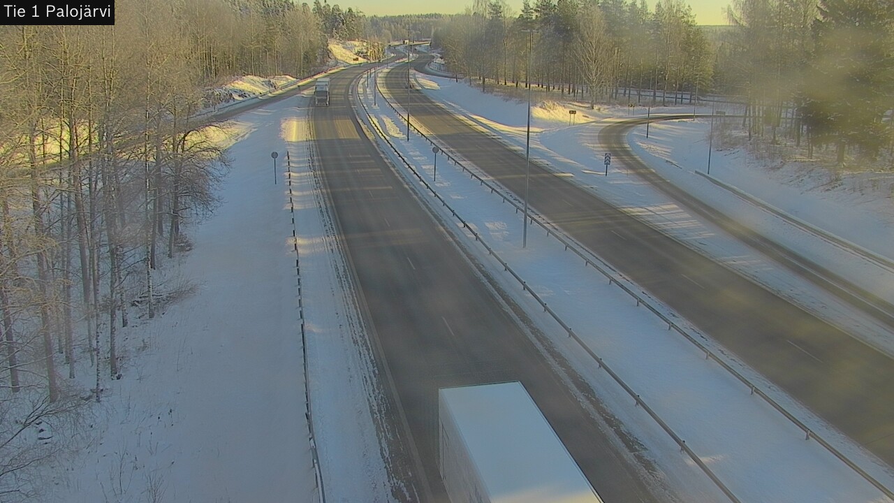Weather Camera Image Väg 1 Vichtis, Palojärvi, Vihti, Uusimaa