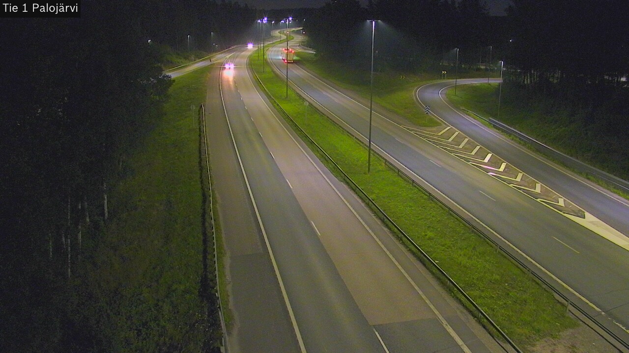 Weather Camera Image Road 1 Vihti, Palojärvi, Vihti, Uusimaa