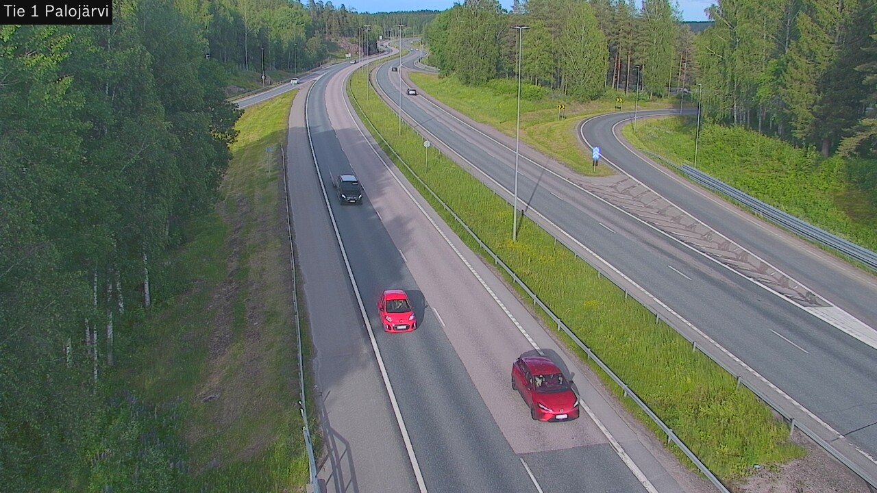 Kelikamerat Kuva Tie 1 Vihti, Palojärvi, Vihti, Uusimaa